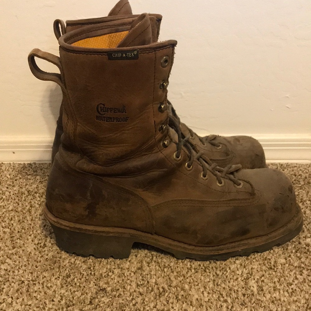 Chippewa 73101 Steel Toe 8” Logger Boot